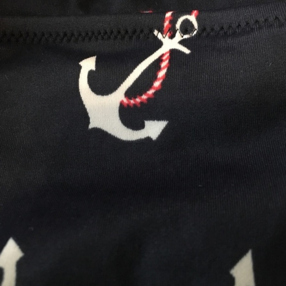 Anchor Print Swimsuit - Picture 3 of 4
